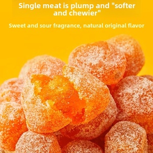 น้ำตาลกรวดส้มผลไม้เคลือบน้ำตาล 500 กรัม บรรจุกระป๋องในน้ำเชื่อม เก็บรักษาที่อุณหภูมิห้อง ขนมขบเคี้ยว น้ำหวานปรุงสำเร็จ คัมควอต - Product Image 3