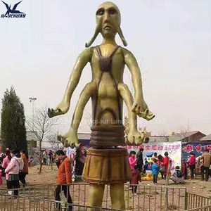 Modèle ET de simulation d'ovni animé-Statue d'alien animatronique personnalisée grandeur nature pour la décoration d'exposition de musée - Product Image 3