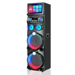 Gd1419 parlante con pantalla kép 12 inch bocina con pantalla loa lớn ngoài trời DJ Party altavoz de karaoke con pantallas - Product Image 1