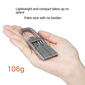Herramienta de Supervivencia Multifuncional al por Mayor, Destornillador, Llave Inglesa, Abrebotellas, Portátil para Viajes, Campismo y Actividades al Aire Libre - Product Image 2