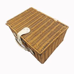 Fábrica de China, venta al por mayor, precio barato, cesta de <span class=keywords><strong>picnic</strong></span> de ratán para <span class=keywords><strong>4</strong></span> <span class=keywords><strong>personas</strong></span>, hecha de plástico duradero - Product Image 6