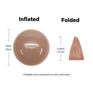 Bán Buôn 25Cm Thân Thiện Với Môi PVC Phòng Tập Thể Dục Bóng Mềm Mini Pilates Cân Bằng Đào Tạo Yoga Bóng Biểu Tượng Tùy Chỉnh Tập Thể Dục Tập Thể Dục Tập Thể Dục Tập Thể Dục - Product Image 2