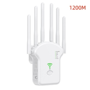 Ripetitore <span class=keywords><strong>WiFi</strong></span> Wireless, Amplificatore di Segnale Wi-Fi Dual Band 2.4G 5G, Extender Gigabit con Spina Americana/Europea per Router - Product Image 1