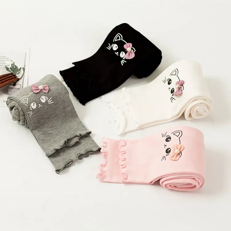 China Hot Selling Product Distributor Wanted Little Girl Free Pattern Pink Seamless Leggings For Kids
