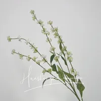 Rumput Garut Asparagus pakis daun Calla rumput udara gantung Amaranthus tanaman hijau buatan dekorasi aula pernikahan