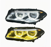 Assemblages de phares Série 5 (Modèles 11-17 F10/F18) avec feux de jour LED Angel Eyes, modification 12V 10000 Lumens 55W