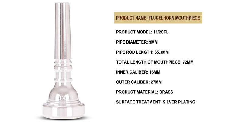Flugelhorn Mouthpiece 11/2CFL