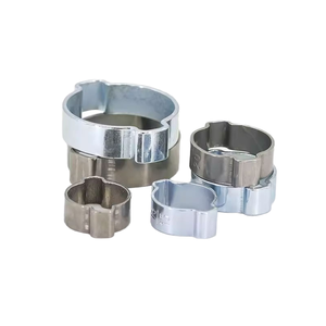 Colliers de serrage à double oreilles pour tubes de carburant, métriques, en acier inoxydable galvanisé <span class=keywords><strong>Topol</strong></span> - Product Image 3