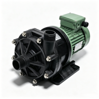 Bomba de Agua Química K AMX-441UEAAE-1 de 1 HP ETFE+CF, Bomba Centrífuga de Accionamiento Magnético 220/380V 300L/min Ace para Semiconductores