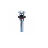 Bouchon de marché en acier inoxydable du Mexique M36 bouchon d'égouttage de lavabo de salle de douche 36mm vidage d'évier de vanité