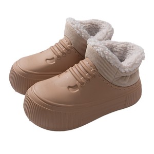 Mùa Đông Phong Cách Mới Thoải Mái Trọng Lượng Nhẹ Tất Cả Các Mùa Sử Dụng Nhà Guốc Mules Lông Lông-Lót Ấm Bông Giày Cho Bên Ngoài Sử Dụng - Product Image 5