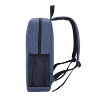 Sac à dos léger et élégant pour ordinateur portable avec fermeture éclair, capacité 15L, idéal pour l'université, le travail, les voyages et les trajets quotidiens