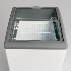 Congelatore Commerciale per Gelati con Porta in Vetro Curvo da 158L SD/SC-158Y - Product Image 3
