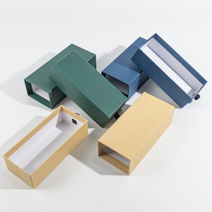 Biểu Tượng Tùy Chỉnh Phổ Biến Giấy Kraft Kính Kính Mát Bao Bì Cứng Nhắc Ngăn Kéo Quà Tặng Các Tông Sang Trọng Trượt Hộp Với Biểu Tượng Tùy Chỉnh - Product Image 3