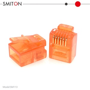 Connecteur modulaire RJ12 6P6C <span class=keywords><strong>RJ11</strong></span> avec plaqué or - Product Image 3