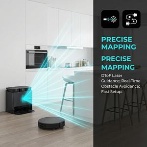 Aspirateur robot 3-en-1 : Nettoyage humide et sec, aspiration 20000 Pa, balayage, lavage et serpillière, commande vocale - Product Image 4