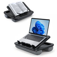 Oatsbas Bureau multifonctionnel pour ordinateur portable avec boîte de rangement, station de travail compatible ordinateur portable/livre pour une utilisation multi-scénarios (lit, voiture, canapé)