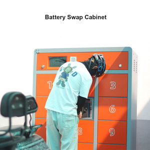 High Quality 10-<b>Door</b> Battery Swap Cabinet IP55 Waterproof Assembled Design Floor Mount 180-264V Input Voltage Battery - Product Image 4