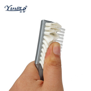 Brosse à chaussures Yinste double face avec poils en nylon pour le nettoyage domestique et l'élimination des taches - Product Image 3