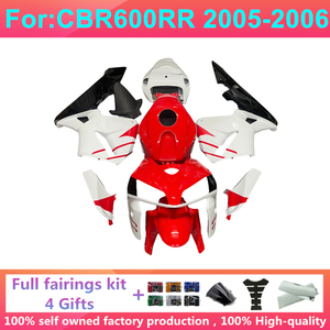 Kit de carénage complet moulé par injection pour moto, compatible avec <span class=keywords><strong>HONDA</strong></span> CBR600RR F5 <span class=keywords><strong>CBR</strong></span> 600RR CBR600 <span class=keywords><strong>2005</strong></span> 2006 05 06 - Product Image 4