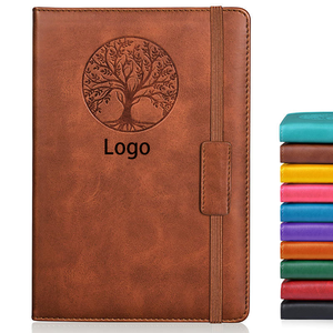 A5 Custom Logo Notebook High Quality Personalized Promotional Notepad <strong>Journal</strong> with Hardcover PU Leather Cover Sewing Binding - Product Image 1