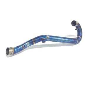 Collettore di Scarico in Titanio Blu per Husqvarna FE450/FE501 2013-2016, Scarico in Titanio per KTM 450/500 EXC - Product Image 1