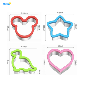 El Juego <span class=keywords><strong>de</strong></span> Herramientas ecológicas para hornear incluye cortadores <span class=keywords><strong>de</strong></span> sándwich <span class=keywords><strong>de</strong></span> corazón <span class=keywords><strong>de</strong></span> dinosaurio y estrella <span class=keywords><strong>de</strong></span> <span class=keywords><strong>Mickey</strong></span> hechos <span class=keywords><strong>de</strong></span> plástico <span class=keywords><strong>de</strong></span> acero inoxidable - Product Image 3
