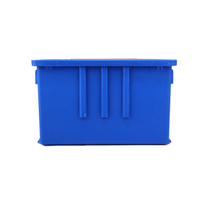 Nhà kho dọc tự động băng chuyền lưu trữ các bộ phận Kệ bin & hộp vuông tiêm PP nhựa Stackable được sử dụng trong lưu trữ - Product Image 4