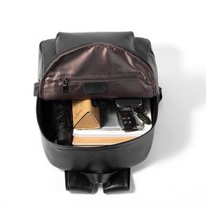 Sac de voyage avec logo personnalisé sac à <span class=keywords><strong>dos</strong></span> en cuir véritable sac à <span class=keywords><strong>dos</strong></span> pour hommes 100% sac en cuir pur sac à <span class=keywords><strong>dos</strong></span> en cuir - Product Image 3