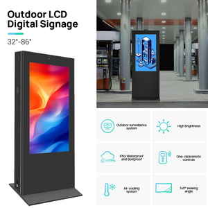 Écran LCD d'affichage publicitaire numérique extérieur étanche IP65 de 49, 55, 65, 75 pouces, personnalisé, fabriqué en Chine – Offre Spéciale - Product Image 2