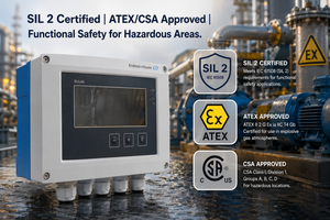 Indicador de Proceso Endress Hauser RIA46 con Unidad de Control y Certificación SIL2 - Product Image 3