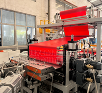 Sevenstars Machine de fabrication de tuiles en plastique PVC AB et de stratification à trois couches pour la construction d'extrudeuses en plastique