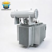 Transformateur redresseur de puissance triphasé immergé dans l'huile 1600 kVA 10 kV-200 V, 50/60 Hz, enroulement en cuivre électrolytique, haute stabilité