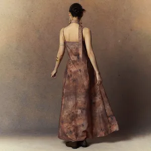 Individuelles blumenkleid für Dame lässig bequem waschbar Hersteller Körperkleid