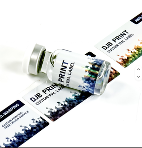 Etichette Adesive Personalizzate in PVC/PP/PET/BOPP |   Etichette Olografiche Personalizzate per Fiale, Impermeabili, per Cosmetici e Prodotti Farmaceutici, Direttamente dalla Fabbrica - Product Image 4