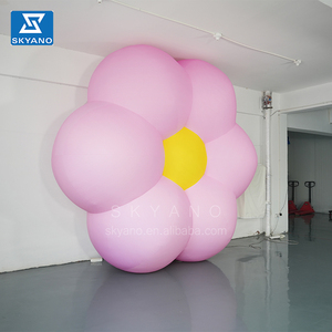 Flores gigantes rosas, flores de cerezo inflables grandes, flores de escultura, melocotón para decoración de bodas - Product Image 2