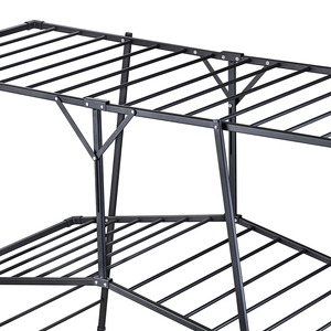 工場直販 高品質 ポータブル布干しラック 洗濯物干し 中国製 衣類乾燥ラック 室内/屋外用 - Product Image 3