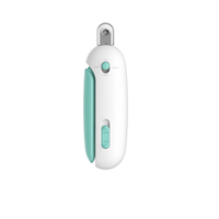 Outils de toilettage portables professionnels et réglables, avec LED, alimentés par batterie, pour chats, chiens, chatons, coupe-ongles pour animaux de compagnie