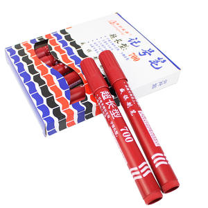 Lot de 10 stylos marqueurs permanents de grande capacité, personnalisables, durables, en boîte - Product Image 2