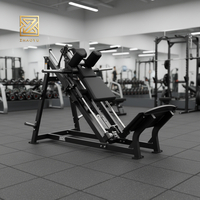 Machine à Squat Commercial ZY Professionnelle à Charge de Plaques pour Entraînement de Force et Musculation du Bas du Corps en Salle de Sport