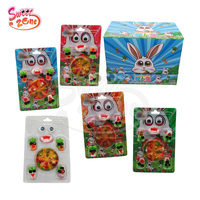 Bonbons gélifiés doux et savoureux en forme de lapin radis, pizza et légumes