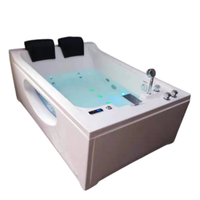 Baignoire Spa Moderne Autoportante avec Jets et Massage Hydromassant en Acrylique pour 2 Personnes – Fabricant de Baignoires Balnéo