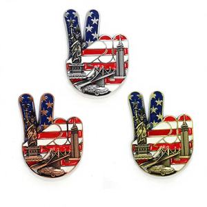 Juego de 300 Imanes de Nueva York, Tamaño Personalizado 25DZ/CS, Recuerdos Turísticos, PVC, Goma, Hojalata, Diseño 3D, Patrón Cuadrado, Modelo A1255 - Product Image 1