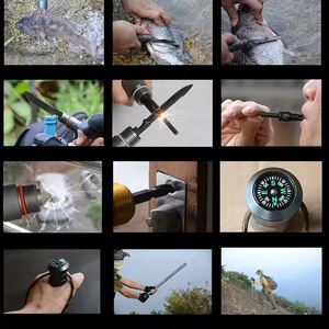 Irondonkey đa chức năng chiến thuật hợp kim nhôm gấp Leo núi nhân viên leo núi ngoài trời cắm trại công cụ sinh tồn - Product Image 4