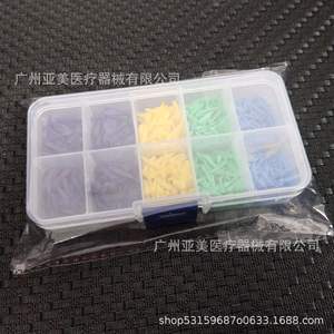 Kits de nettoyage interdentaire et brosses dentaires en plastique en boîtes carrées pour la vente en gros transfrontalière - Product Image 1