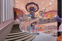 Parque Infantil Interior Comercial para Niños, Castillo Inflable Personalizado, Centro de Juegos Infantil Ecológico para Centros Comerciales