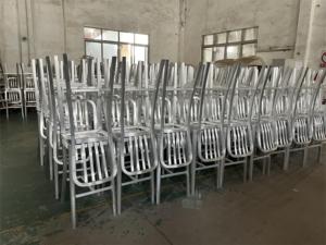 Chaise de salle à manger en métal de haute qualité, Restaurant en aluminium, tabourets de <span class=keywords><strong>Bar</strong></span> modernes pour la cuisine - Product Image 6
