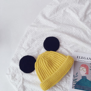 Sombrero de punto para niños de 1 a 8 años, gorro de lana de dibujos animados, gorro de invierno nuevo para bebé, lindo gorro - Product Image 6