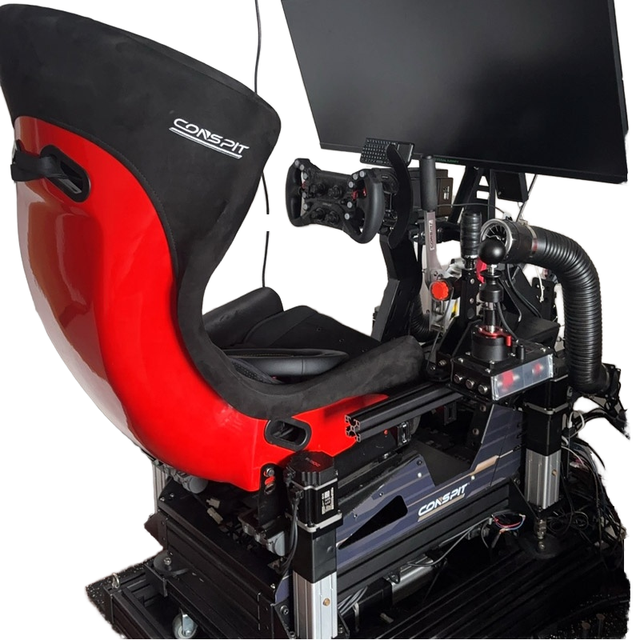 40120Sim Racing Game 6063 T5 Motion Platform Kits 4DOF DIY Platform Kits 750 Servo Motor with Servo Motor Driver AASD15A