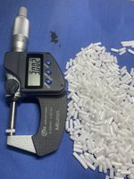 Goupille de positionnement en céramique de zircone de 3 mm, tige solide de précision, composant céramique résistant à l'usure